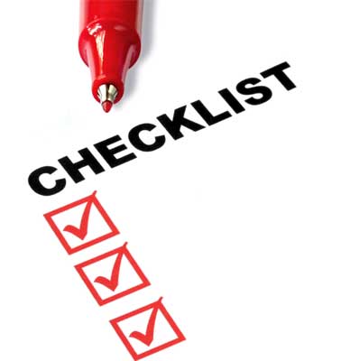 Construction Loan Checklist