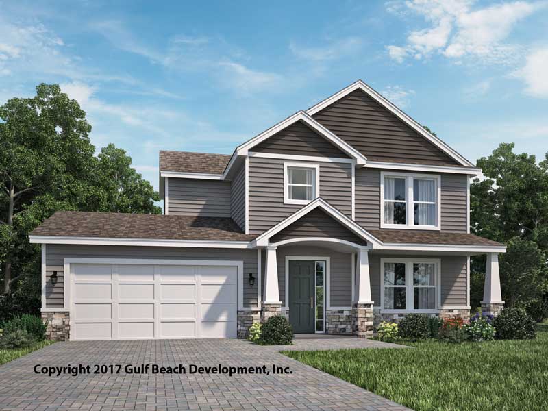 Springfield Florida House Plan Gast Homes