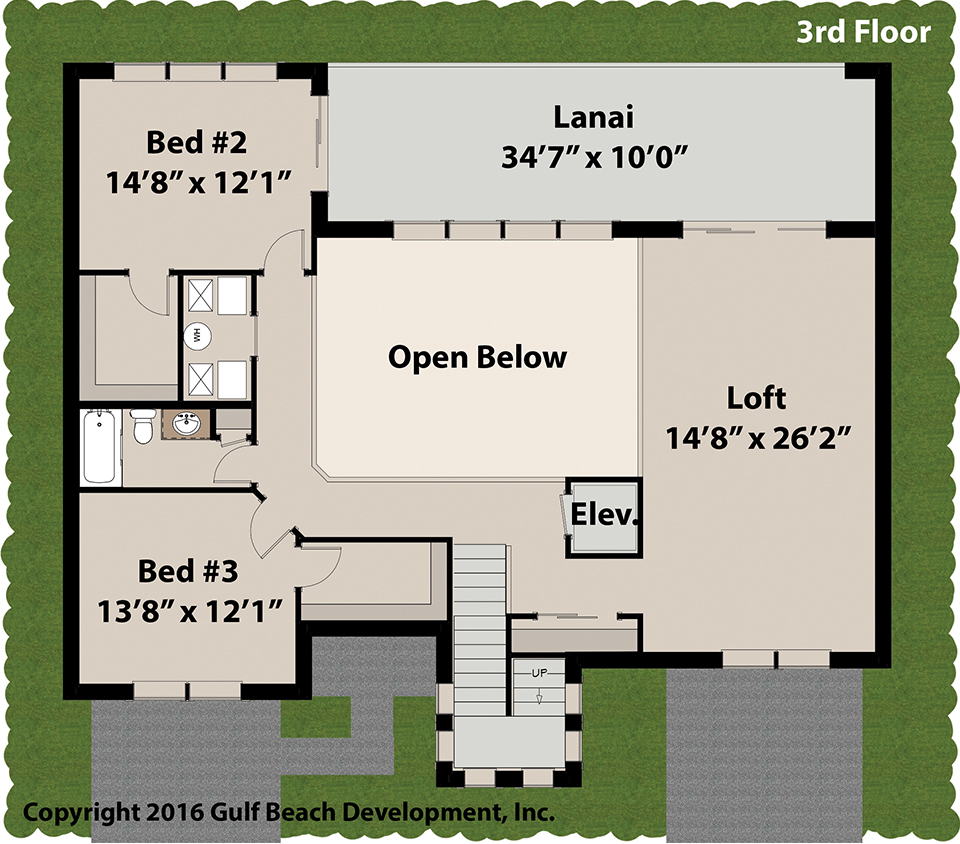 Bahama Bay Florida House Plan Gast Homes