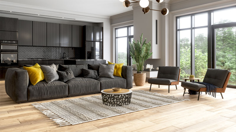 Custom Home Builder living room